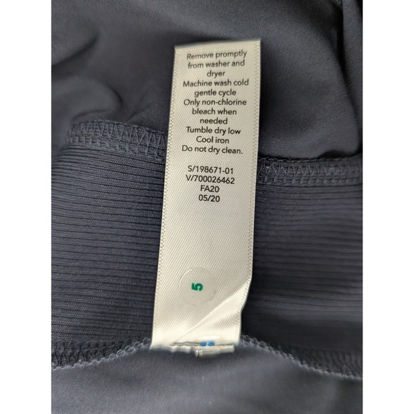 Athleta Brooklyn Jogger size 10 Womens Pants 198671 Pull On Blue Active Ribbed - Picture 10 of 10